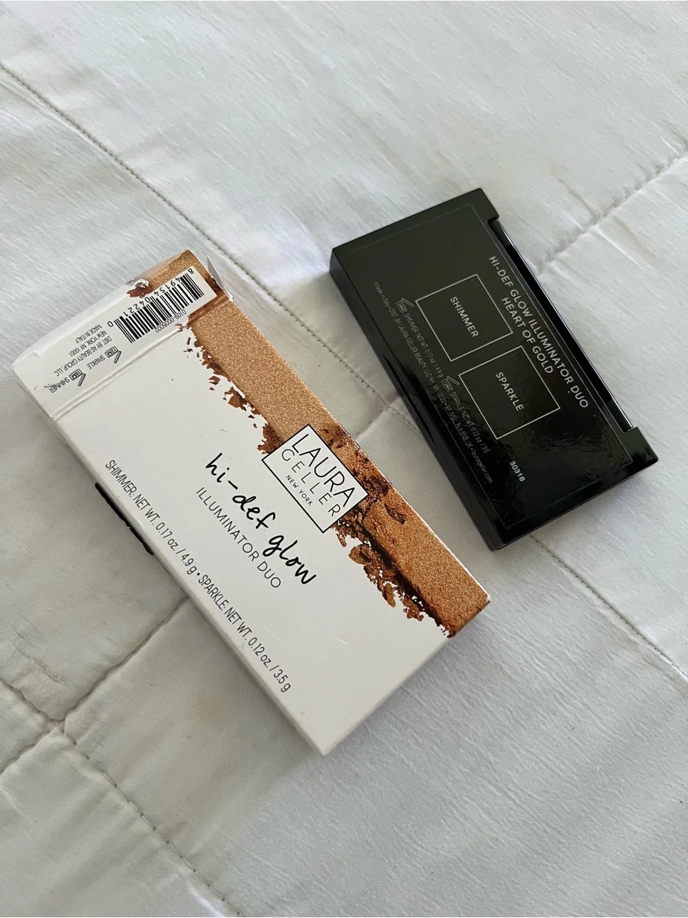 Laura Geller Hi-Def Glow Illuminator Duo Heart of Gold